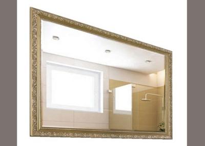 China Bathroom Decorative Framed Mirrors , Safety Explosion Large Framed Wall Mirror for sale