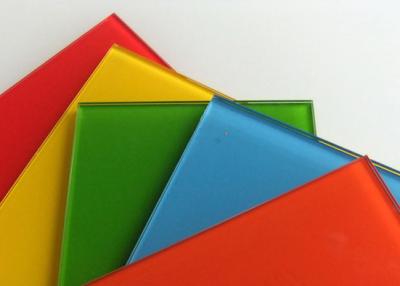 Chine Diverses couleurs favorables à l'environnement en verre peintes par Lacobel douces extérieures disponibles à vendre