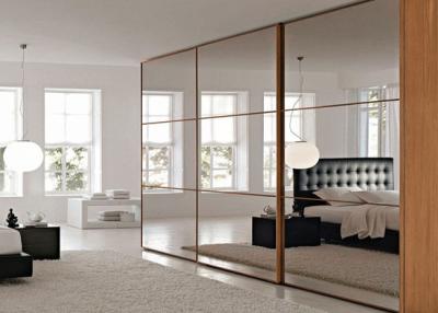China Eco Friendly Modern Silver Wall Mirror , Attractive Design Home Interior Mirrors for sale