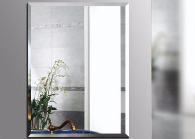 China Modern Stylish Silver Bathroom Wall Mirror 4mm Thickness Shape Customized for sale
