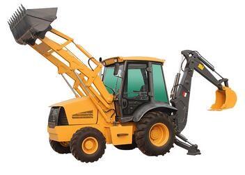 China agricultural tractors backhoe machine with hydraulic thumb for sale