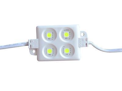 China 3528 SMD LED Module High Brightness Energy Saving Fiberglass , IP67 4 PCS LEDS for sale