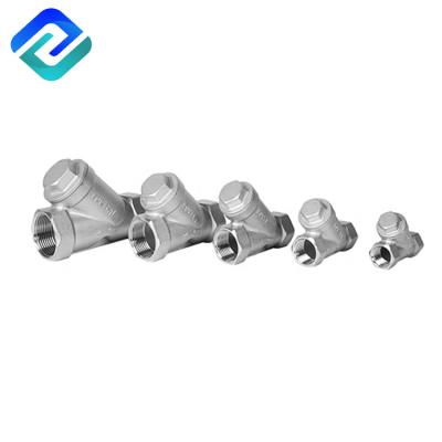China Stock Service Casting CF8 Stainless Steel  SS Y Strainers Cf8m 800PSI for sale