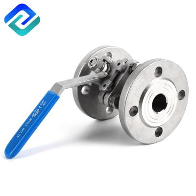 China PN16 Full Port 1 / 2inch 2PC Flanged Casting Ball Valve for sale