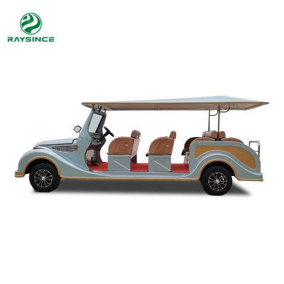 China 72V Battery Operated electric vintage vehicle New model vintage electric car electric classic cars with 12seats for sale