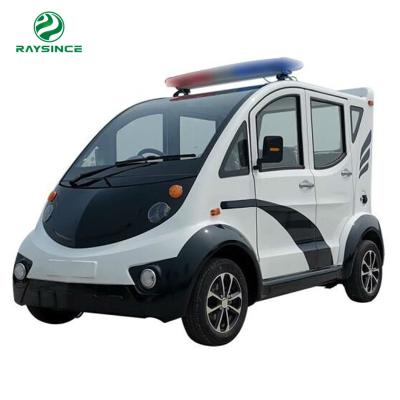China Wholesales cheap price Four wheels Electric Police Patrol Car with alarming system for sale