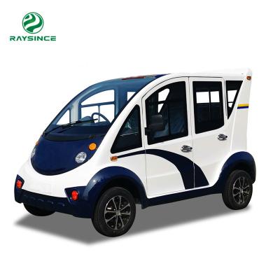 China Ready To Ship Electric Car Eight Seats Electric Patrol Car with four wheels and CE for sale