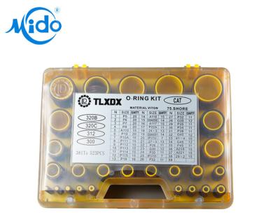 China Het Rubbero Ring Kit Box ERPILLAR Graafwerktuig Seal Kit For Cylinder van FKM Te koop