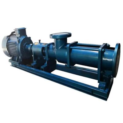 China Eccentric Rotary Screw Pumps , Progressive Cavity Screw Pump For Sewage Treatment Plant for sale