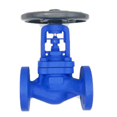 China Bellows Sealed Stop Valve Double Seal Flange Connection For Water / Oil / Gas for sale