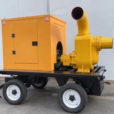 Chine Yellow 200m3/H Flood Control Pumps Necessary Equipment For Rainy Season à vendre