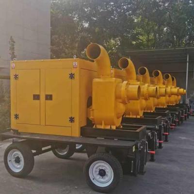 China 1200 m3/h Durchflussgeschwindigkeit Überschwemmungsregelung Pumpen 2600×1900×2100 mm Pumpenwagen Größe 1500 r/min Nenngeschwindigkeit zu verkaufen