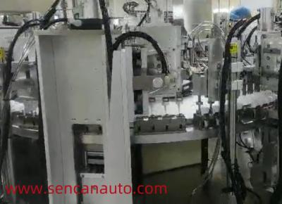 Chine Machine d'assemblage médical contrôlée par PLC automatique pour la fabrication de lingettes nasales à vendre