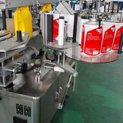 China CE Automatic Bag Labeling Machine 500W Automatic Sticker Machine for sale