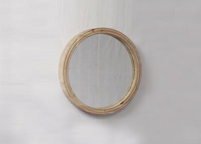 China Espejo esencial del marco de madera redonda de la pulgada de la decoración 31x31 en venta