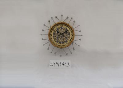 China Relojes de madera decorativos no que hacen tictac del marco metálico los 56x56x6cm en venta