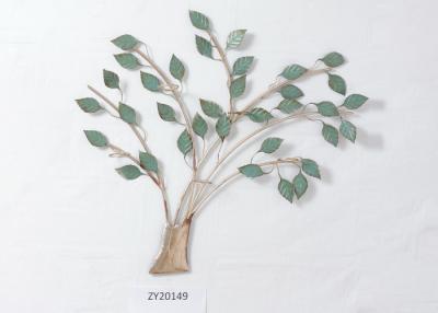 Chine Bougeoir accrochant décoratif adapté aux besoins du client de mur d'arbre en métal de flotteur à vendre