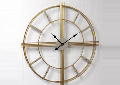 China Home Decor Circular Handicraft Oversized Skeleton Clock for sale