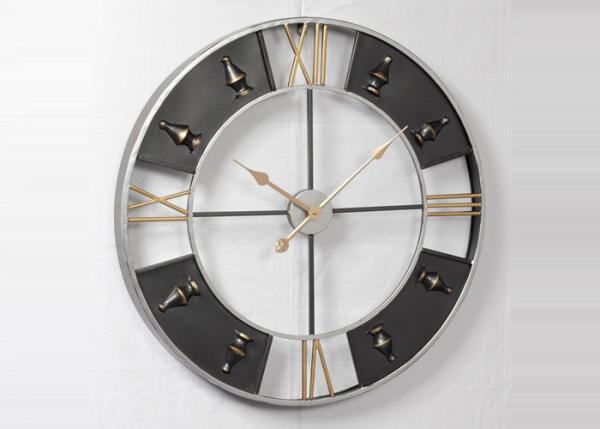 Quality 3D Circular Metal Wall Art Clock for sale