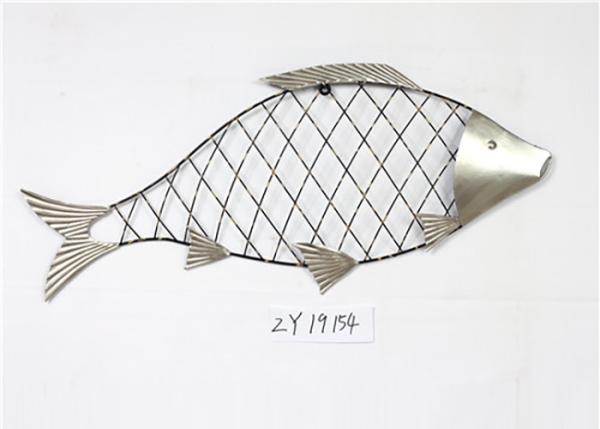 Quality Mid Century Fish Metal Wall Art Decor for sale