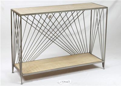 China Decorative Furniture metal and wood display shelves for sale