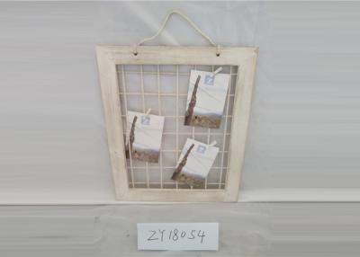 China White Eco Friendly Wooden Rope Album Picture Frames for sale