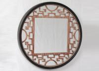 Quality Bedroom Pantone Color Decorative Wood Framed Mirrors for sale