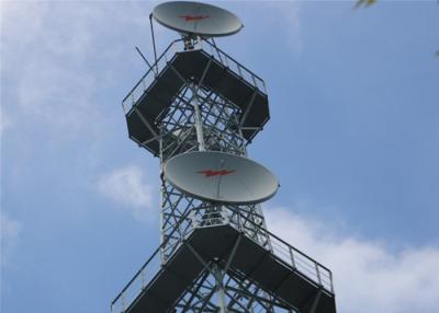 China 70m Self Supporting Lattice Tower , Telecommunication Lattice Cell Phone Tower for sale