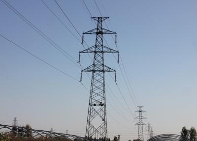China High Tension Steel Transmission Tower , 33kv Transmission Line Towers ISO Standarded for sale