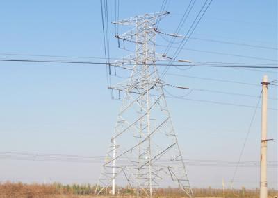 China 132KV Power Transmission Angle Steel Tower High Tensile Steel S355JR Material for sale