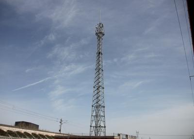 China 60m Self Supporting Lattice Steel Towers Three Legged For Telecommunication for sale