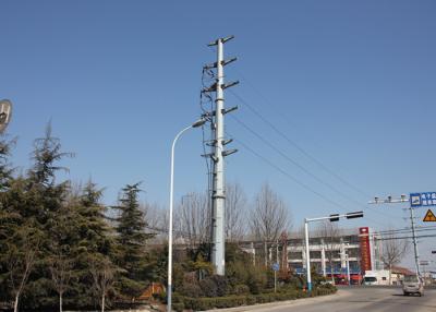 China Hot Dip Galvanized Steel Tubular Tower ASTM A572 Grade 50 10 - 750kv Voltage for sale