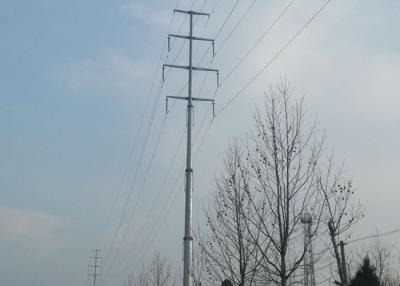 China Medium Voltage Electric Power Tower ASTM A36 Steel Material 10M - 100M Height for sale