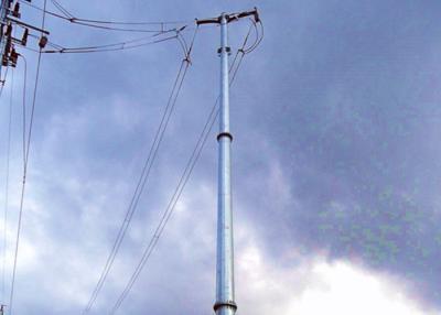 China 10KV Double Circuit Monopole Transmission Tower ,Hot DIP Galvanization Steel Pole for sale