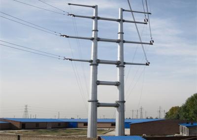 China Transmission Power Line Tower, Electric Transmission Line Steel Tubular Tower Utility Poles for sale