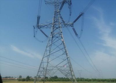 China 220KV ASTM A572 Angular Powerline Electricity Pylons for sale