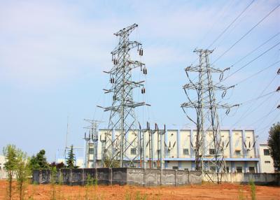 China ASTM A36 S235JR High Voltage Transmission Towers for sale