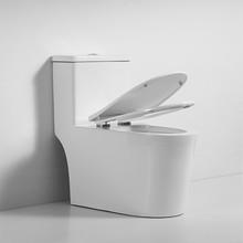 China Toilet de lavado sifónico de cerámica de una sola pieza Sanitaria Toilet de baño en venta