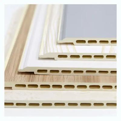 China Panel de pared de PVC para interiores decorativos Rectángulo de techo Tablero de bambú en venta