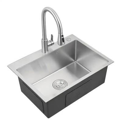 China Rectangular Stainless Steel Utility Sink Above Counter Kitchen Sink for sale