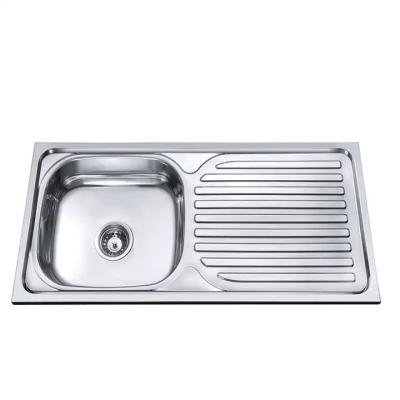 China Narrow Kitchen Stainless Steel Utility Sink Undermount Double Bowl for sale