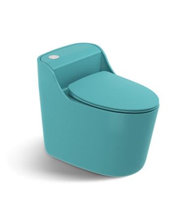 China Water Saving Siphonic Flushing Toilet Ceramic With Soft Closing Seat Cover for sale