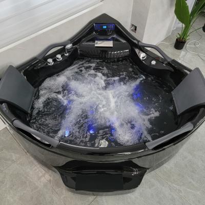 China 2 Person Shower Jacuzzi Bathtub Whirlpool And Bubble Modern Style for sale