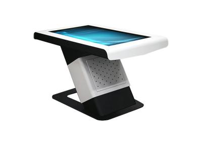 China Z Shaped Irregular Smart Screen Touch Table Multimedia AIO Touch Screen Coffee Table for sale