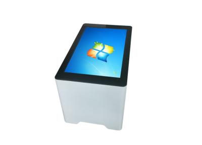 China Publicidad de la mesa de centro elegante de la pantalla táctil de los vídeos de los quioscos HD con tacto multi capacitivo en venta