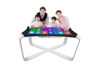 China ZXTLCD 43 Inch HD smart interactive touch table multitouch coffee table computer for sale for sale
