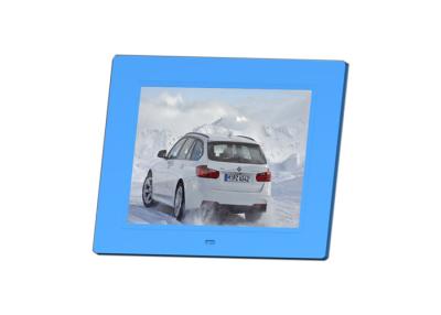 China 8 Inch Crystal Advertising Player Transparent Acrylic Digital Photo Frame for sale
