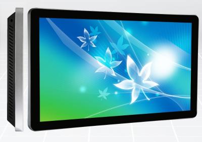 China 49 polegadas I3 I5 todo em exposições de uma informação do LCD do tela táctil do PC para o metro à venda