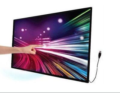 China Equipo multi de la capa de la pantalla de visualización del tacto de 10 puntos de los fingeres, el panel infrarrojo interior de la pantalla táctil en venta