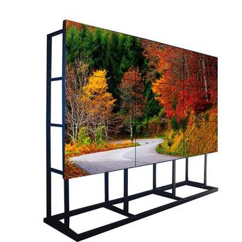 China Indoor Splicing LCD Video Wall Floor Standing Mount VGA / DVI / HDMI Input for sale